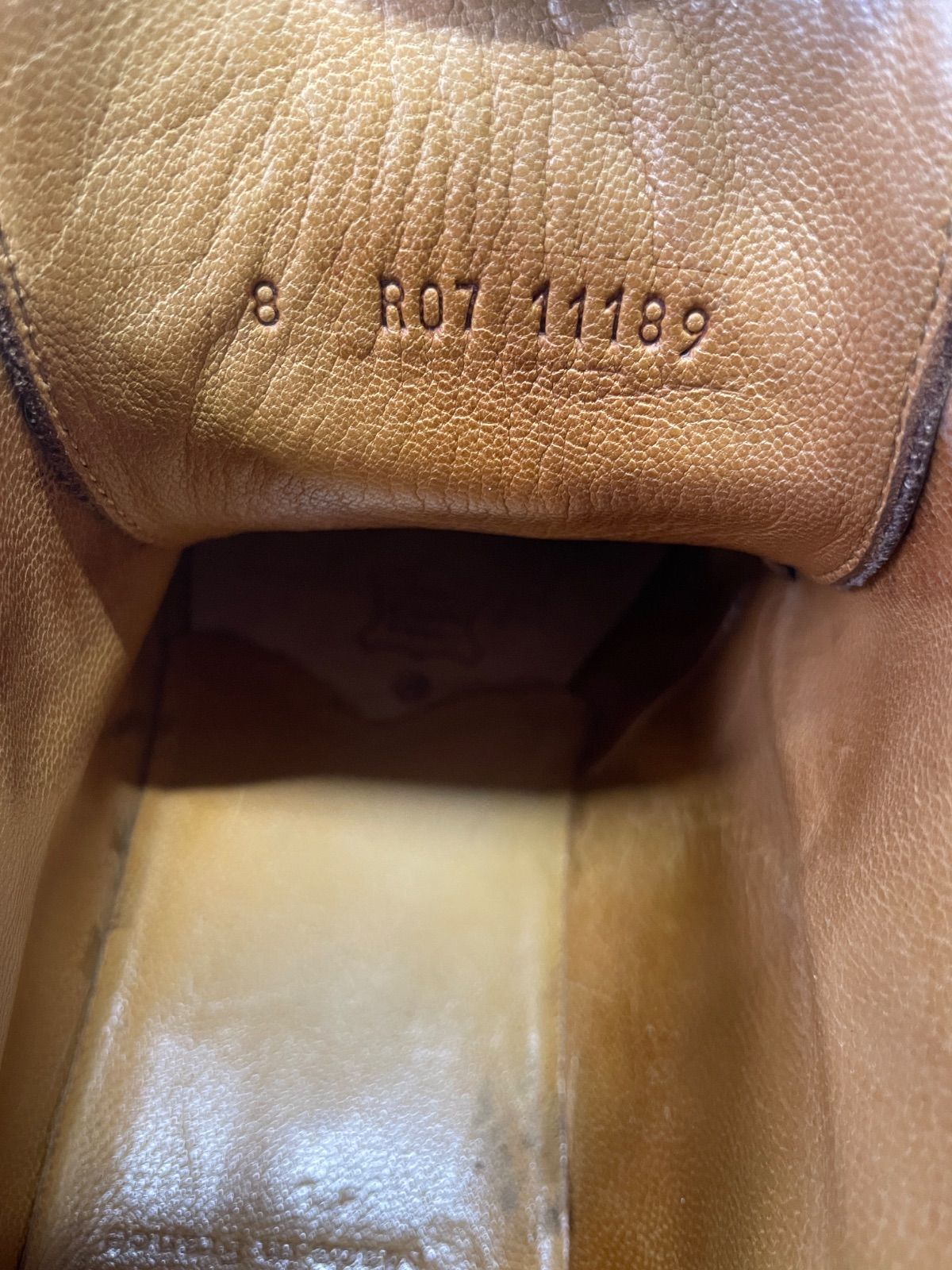 Paraboot パラブーツ|チャッカブーツ ジョージブーツ|3アイレット ブラウン UK8 / 26.5cm ラバーソール フランス靴 W2261.108