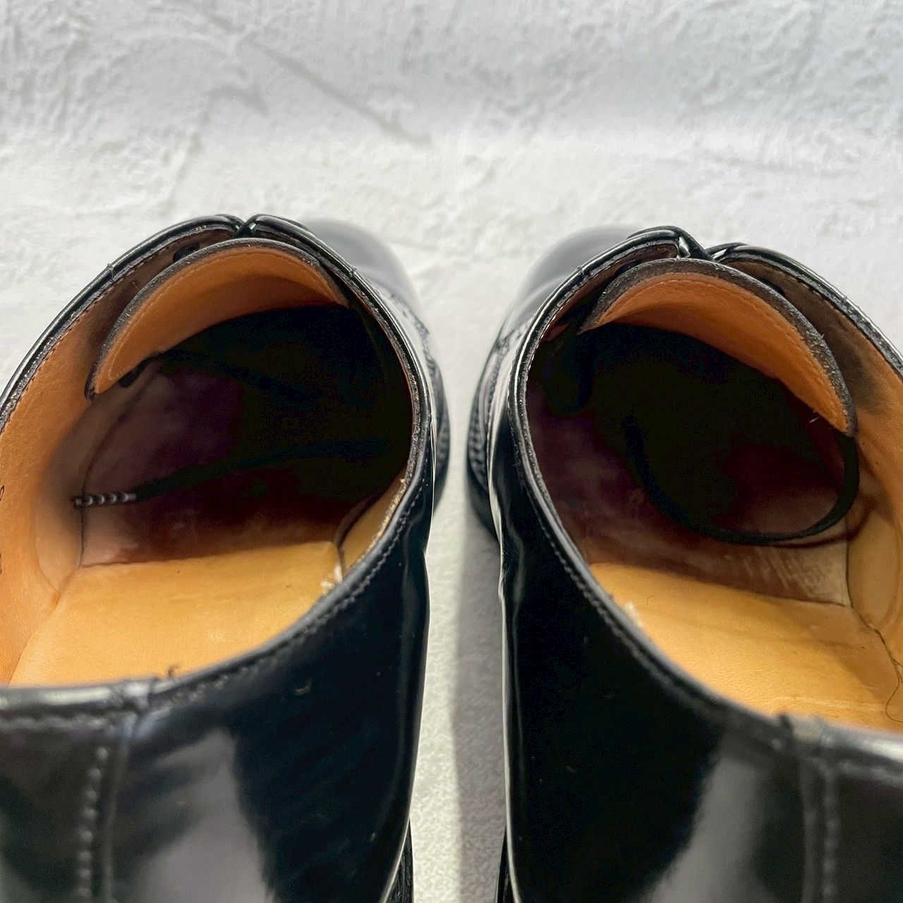 【良品】SANDERS サンダース 1384 OFFICER SERVICE SHOES ミリタリー サービスシューズ オフィサーシューズ 黒 ブラック UK7 / 26~26.5cm【W3359】