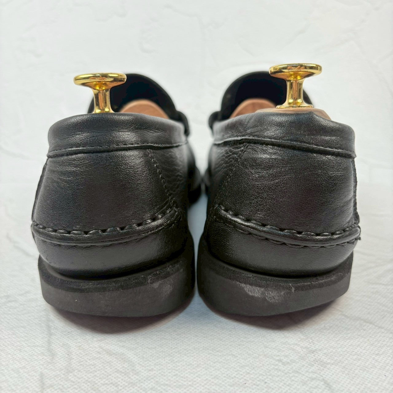 【希少】PARABOOT パラブーツ Bahamas バハマ ビットローファー 黒 8 フランス製