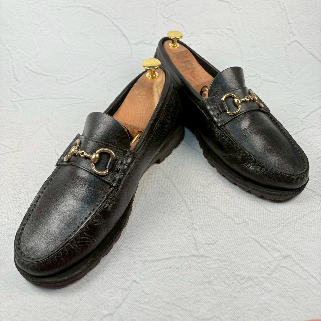 【希少】PARABOOT パラブーツ Bahamas バハマ ビットローファー 黒 8 フランス製