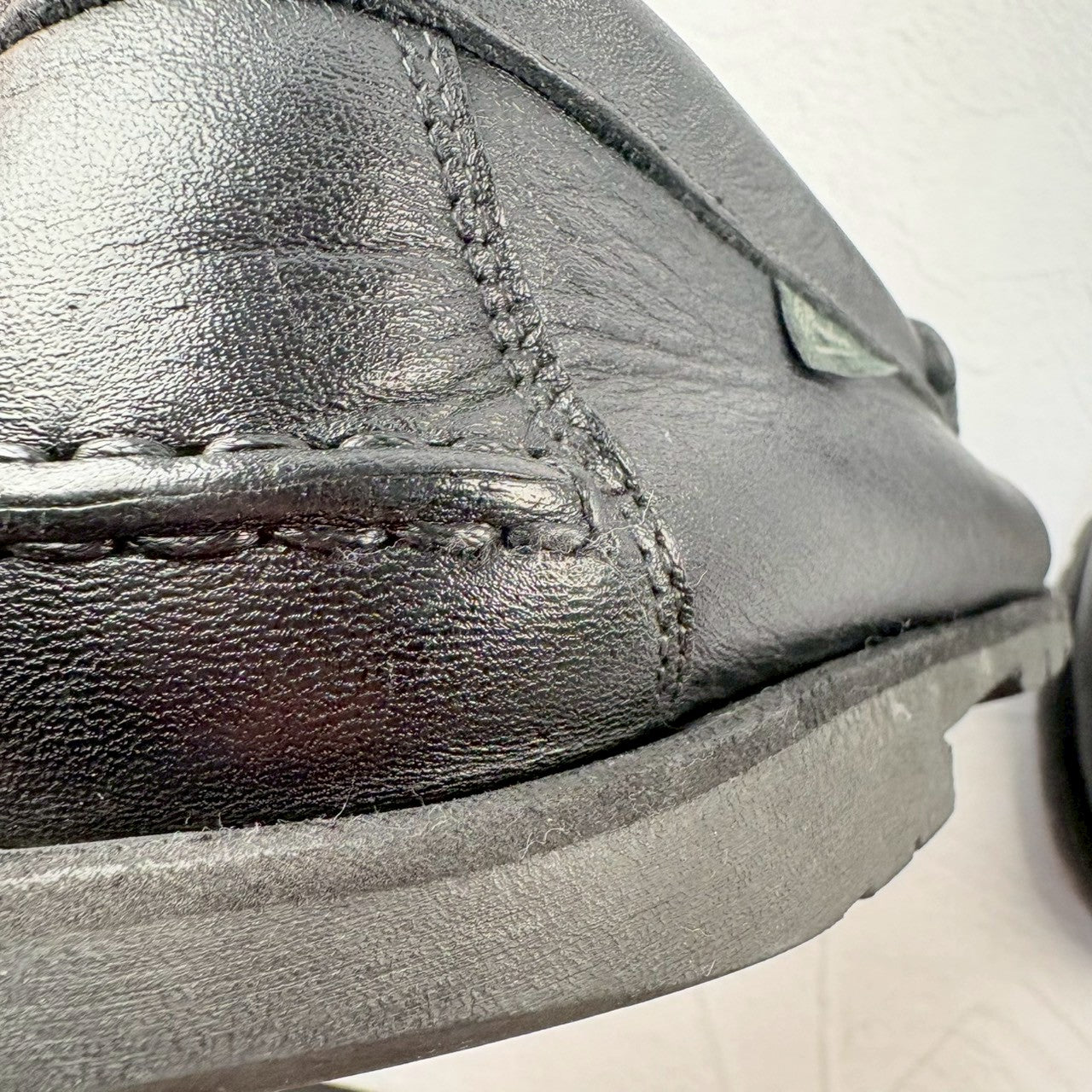 【希少】PARABOOT パラブーツ Bahamas バハマ ビットローファー 黒 8 フランス製