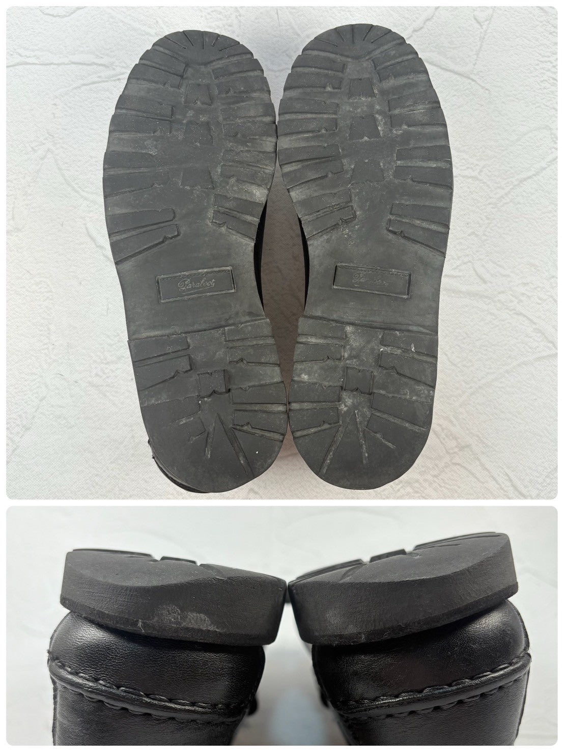 【希少】PARABOOT パラブーツ Bahamas バハマ ビットローファー 黒 8 フランス製