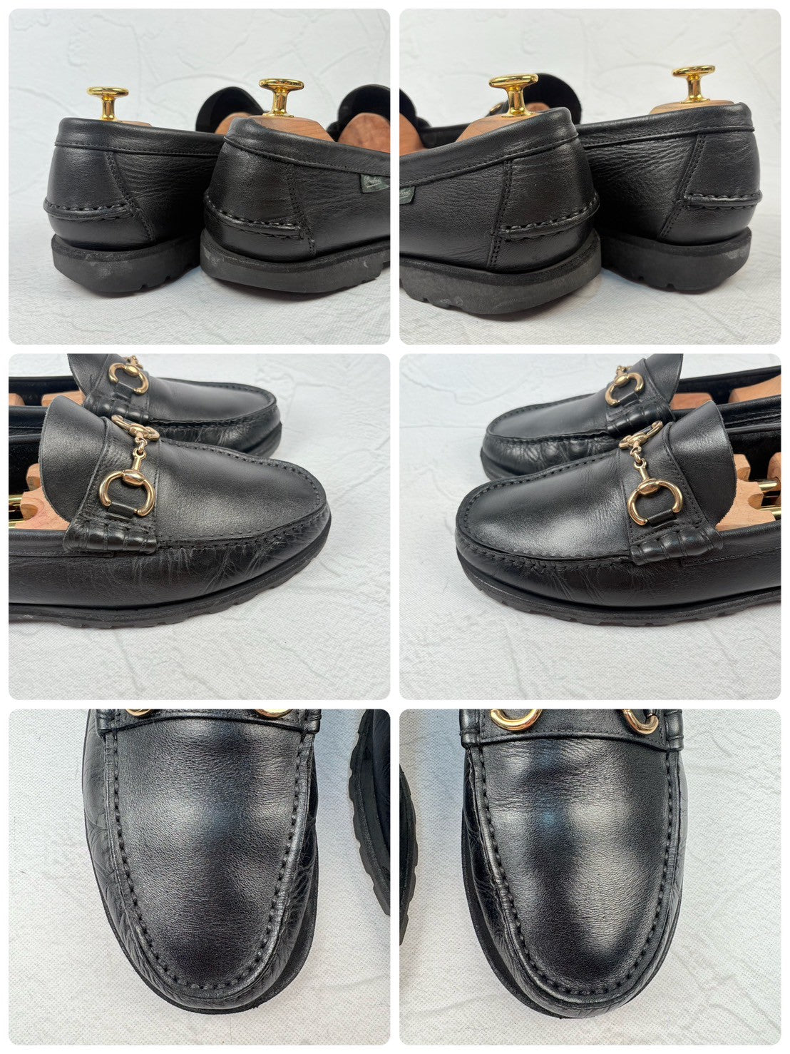 【希少】PARABOOT パラブーツ Bahamas バハマ ビットローファー 黒 8 フランス製
