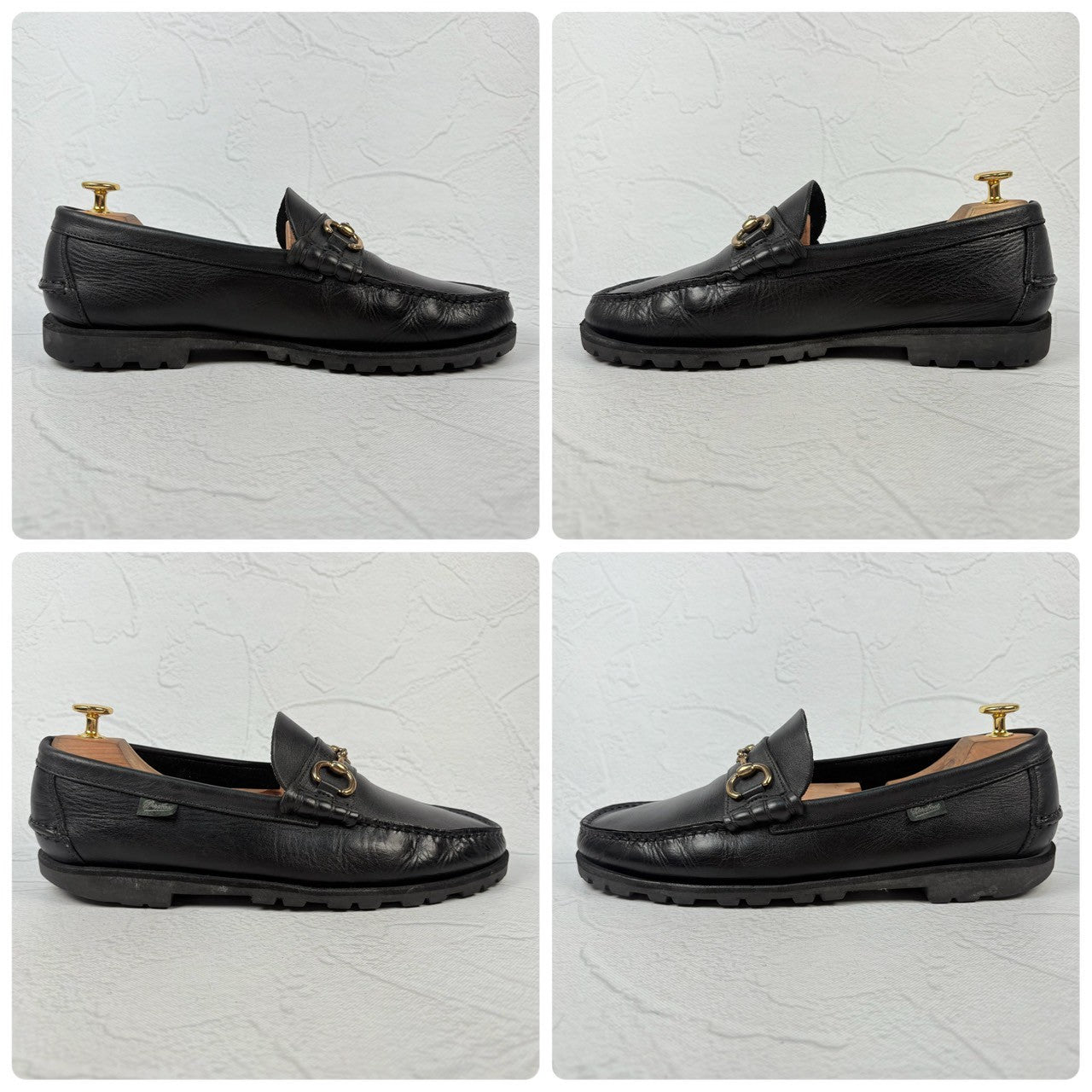 【希少】PARABOOT パラブーツ Bahamas バハマ ビットローファー 黒 8 フランス製