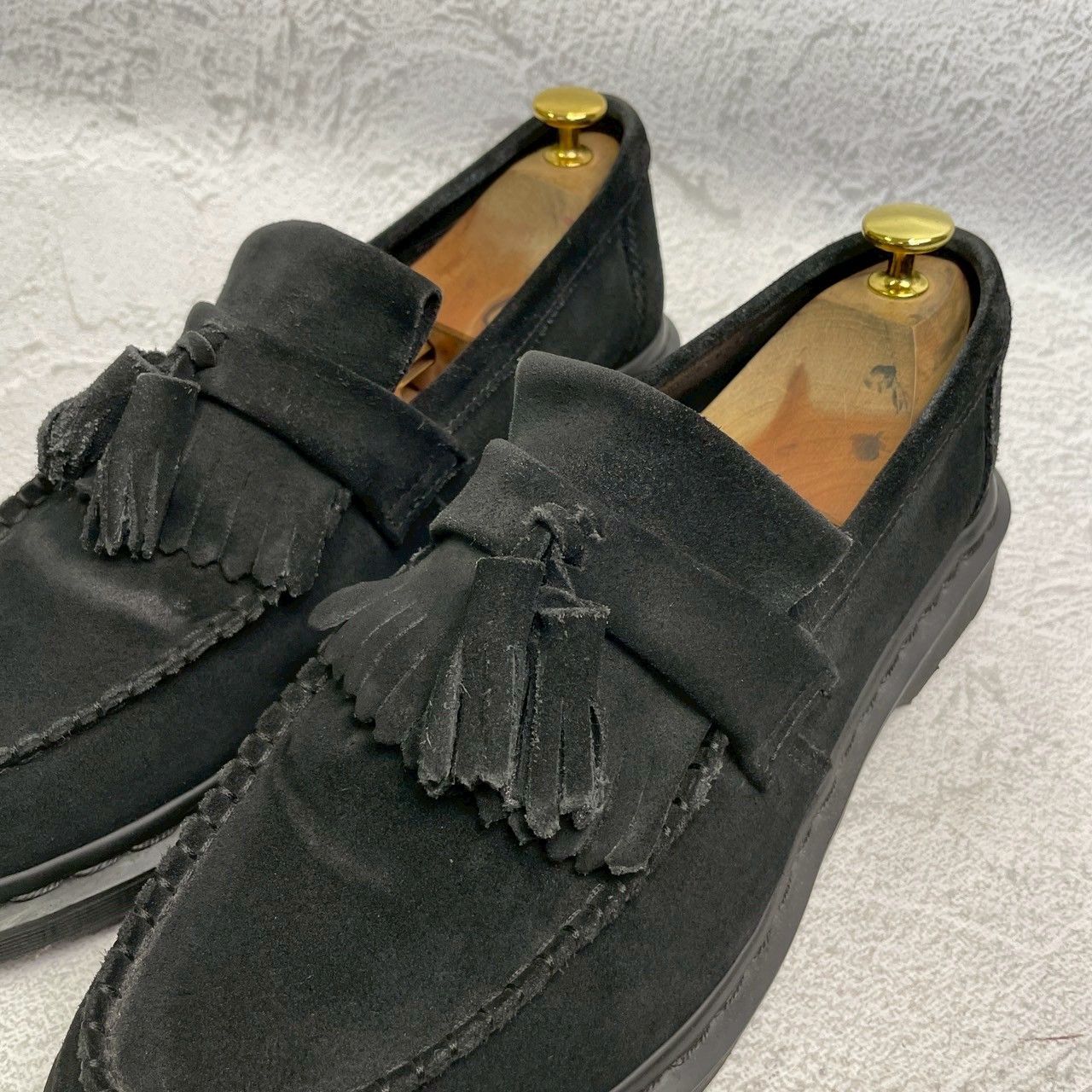 Dr.Martens ドクターマーチン Adrian エイドリアン タッセルローファー スエード UK9 / 28cm【W3368】