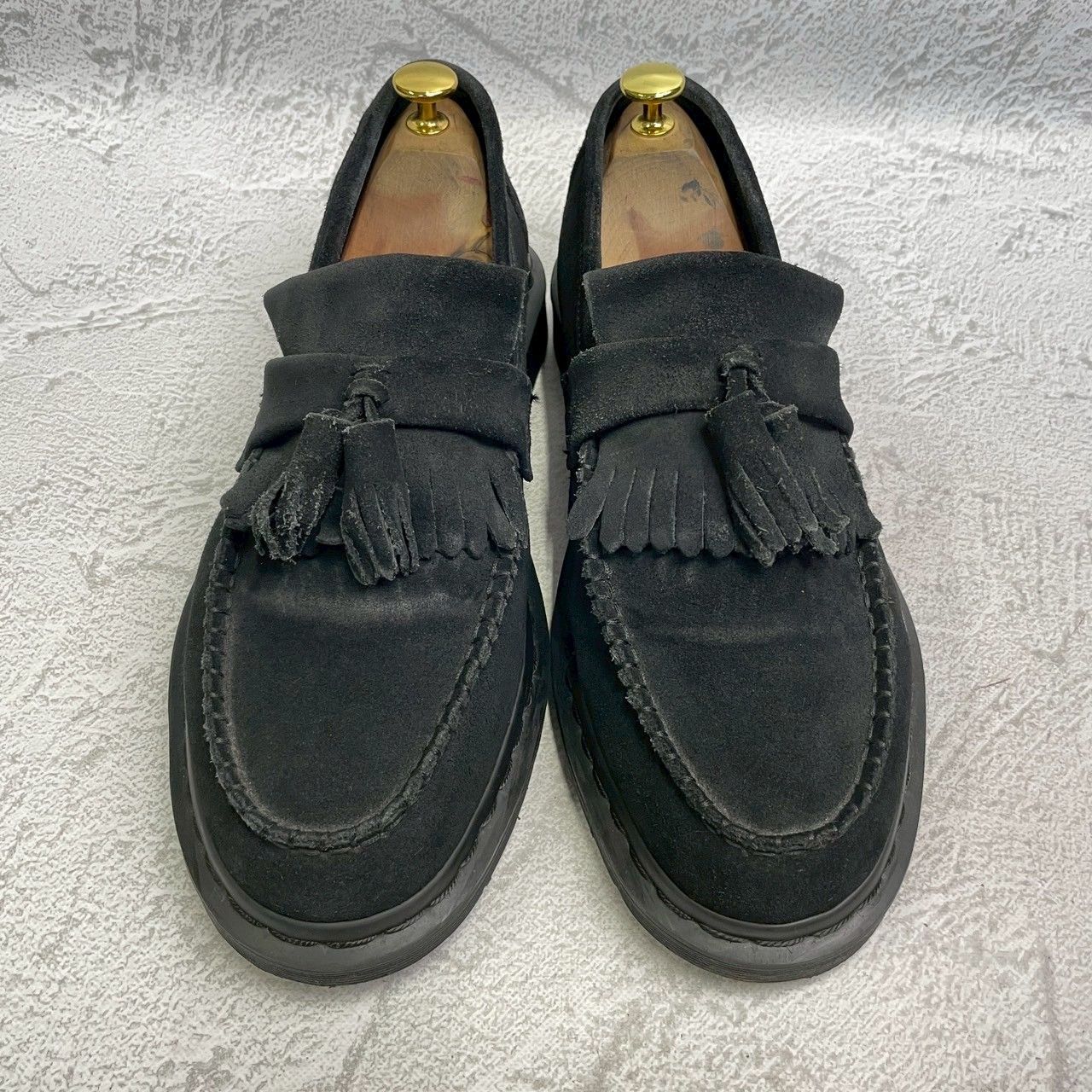 Dr.Martens ドクターマーチン Adrian エイドリアン タッセルローファー スエード UK9 / 28cm【W3368】