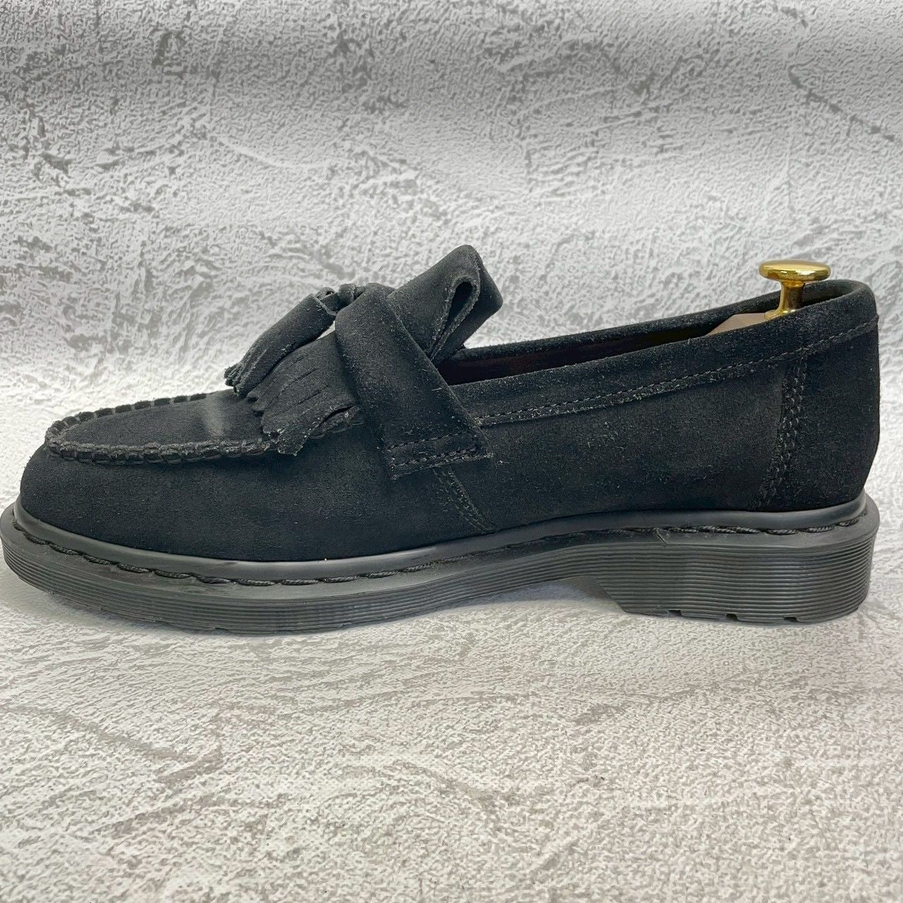 Dr.Martens ドクターマーチン Adrian エイドリアン タッセルローファー スエード UK9 / 28cm【W3368】