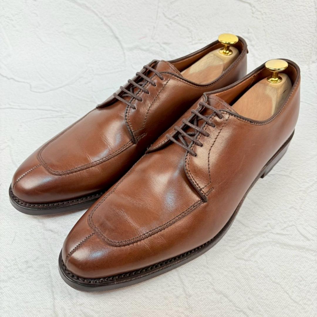 美品】アレンエドモンズ DELRAY Vチップ 外羽根 茶 8.5 D 米国靴 美品】アレンエドモンズ DELRAY Vチップ 外羽根 茶 8.5 D 米国靴
