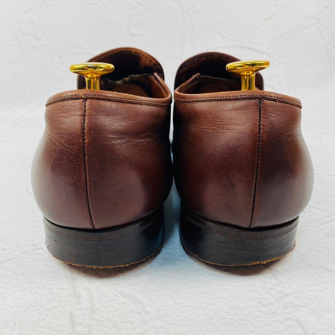 【旧ロゴ】Crockett&Jones クロケットアンドジョーンズ スリッポン ローファー UK10 / 28.5cm【W2518】