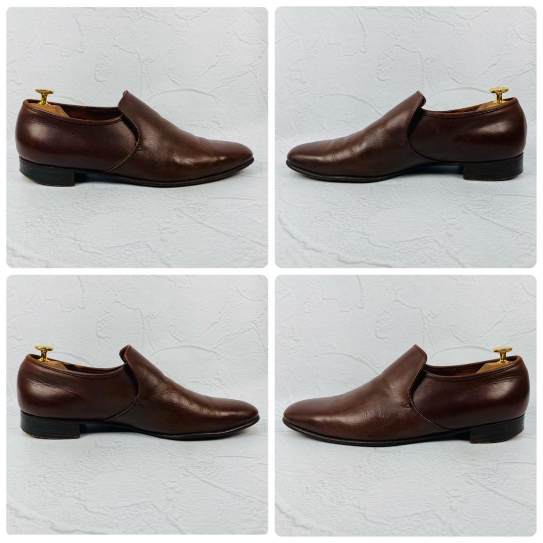 【旧ロゴ】Crockett&Jones クロケットアンドジョーンズ スリッポン ローファー UK10 / 28.5cm【W2518】