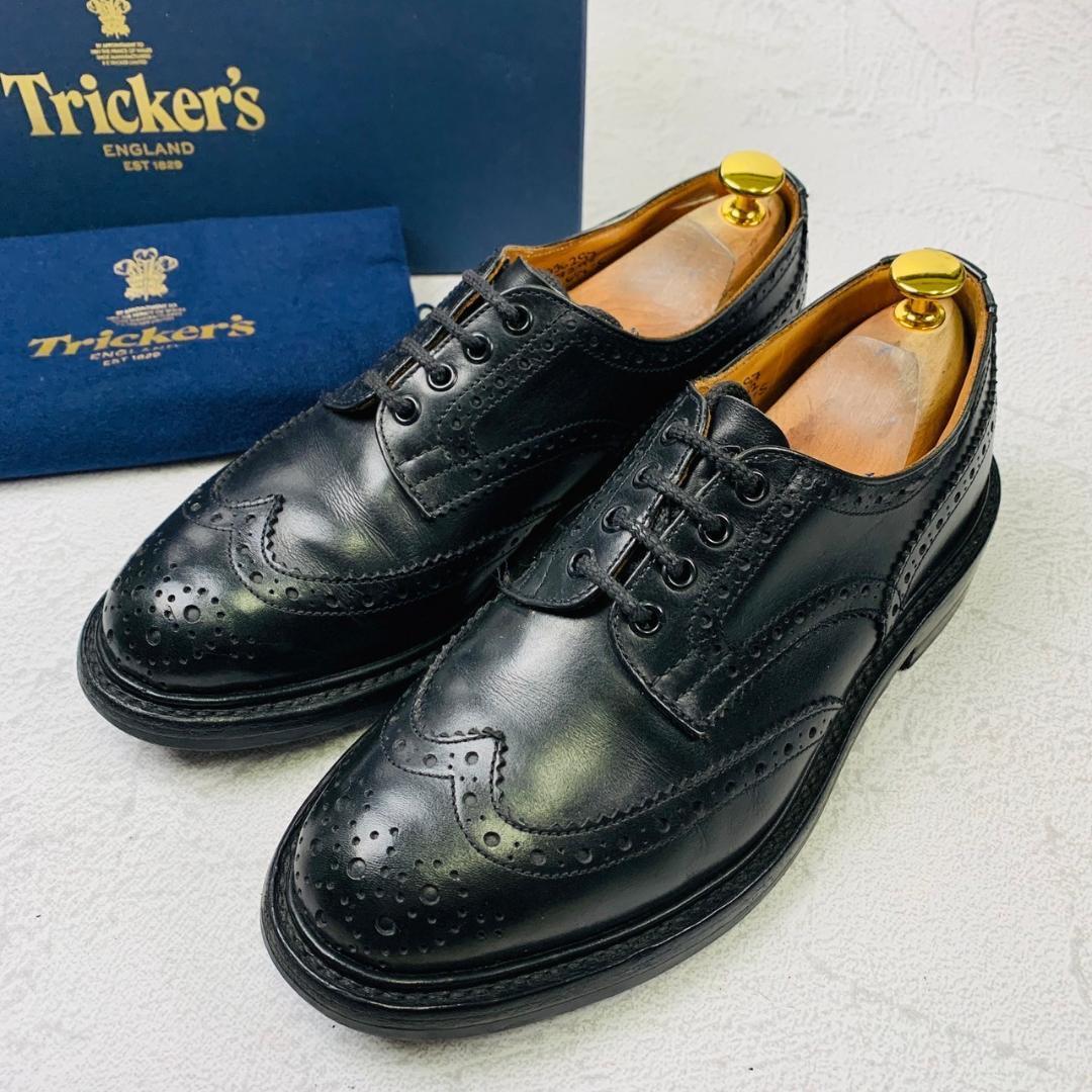 【良品】トリッカーズ ケスウィック カントリー 7292 黒 6 1/2 革靴