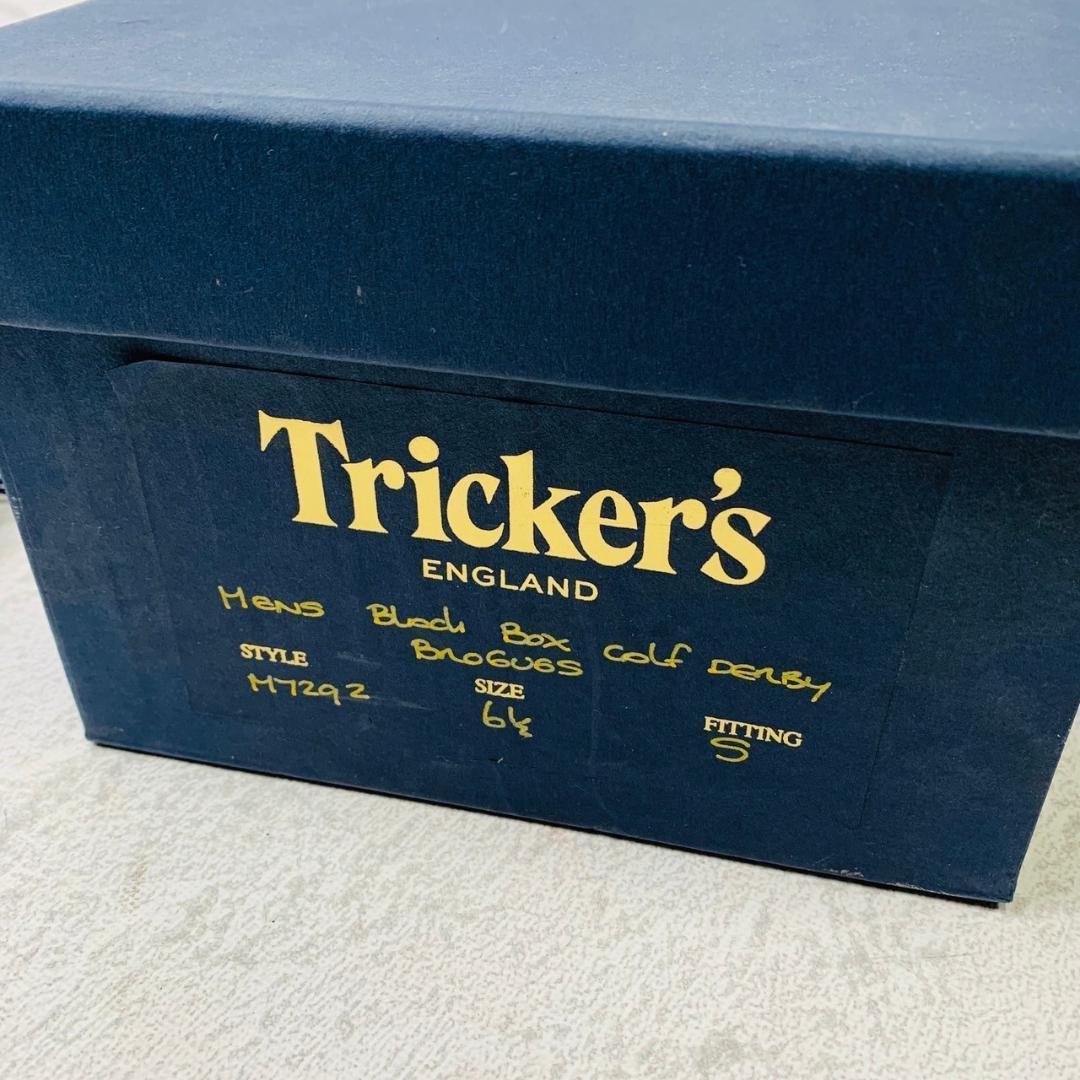 【良品】トリッカーズ ケスウィック カントリー 7292 黒 6 1/2 革靴