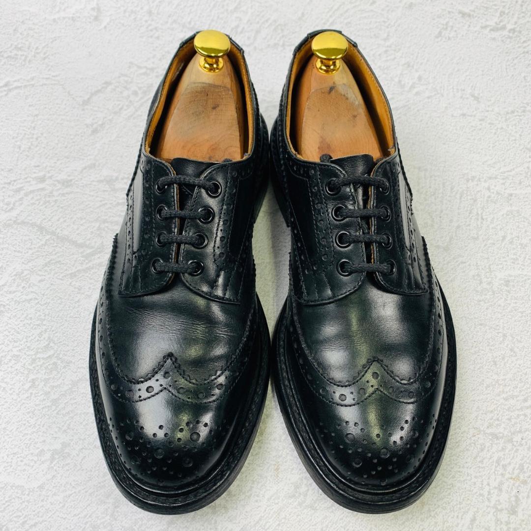 【良品】トリッカーズ ケスウィック カントリー 7292 黒 6 1/2 革靴