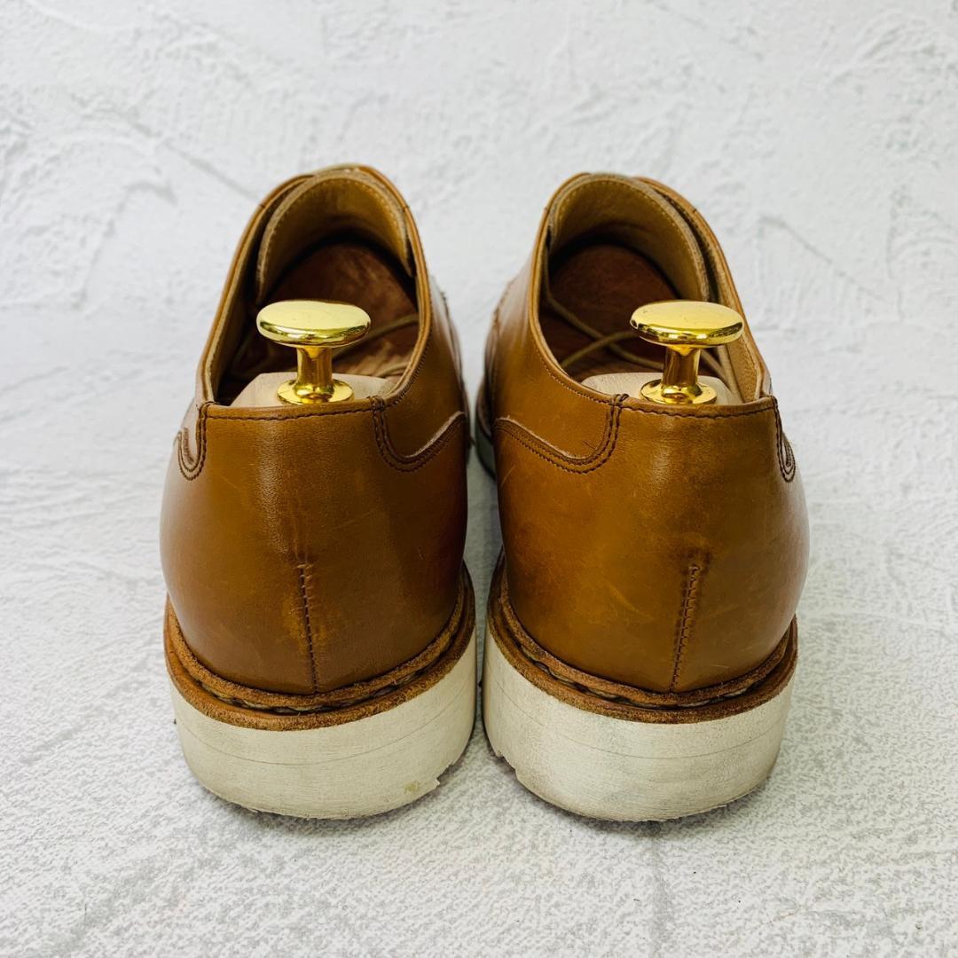 PARABOOT パラブーツ × BEAUTY&YOUTH ビューティーアンドユース CHAMBORD シャンボード Uチップ 外羽根 茶 ライトブラウンUK7.5 / 26cm【W2653】