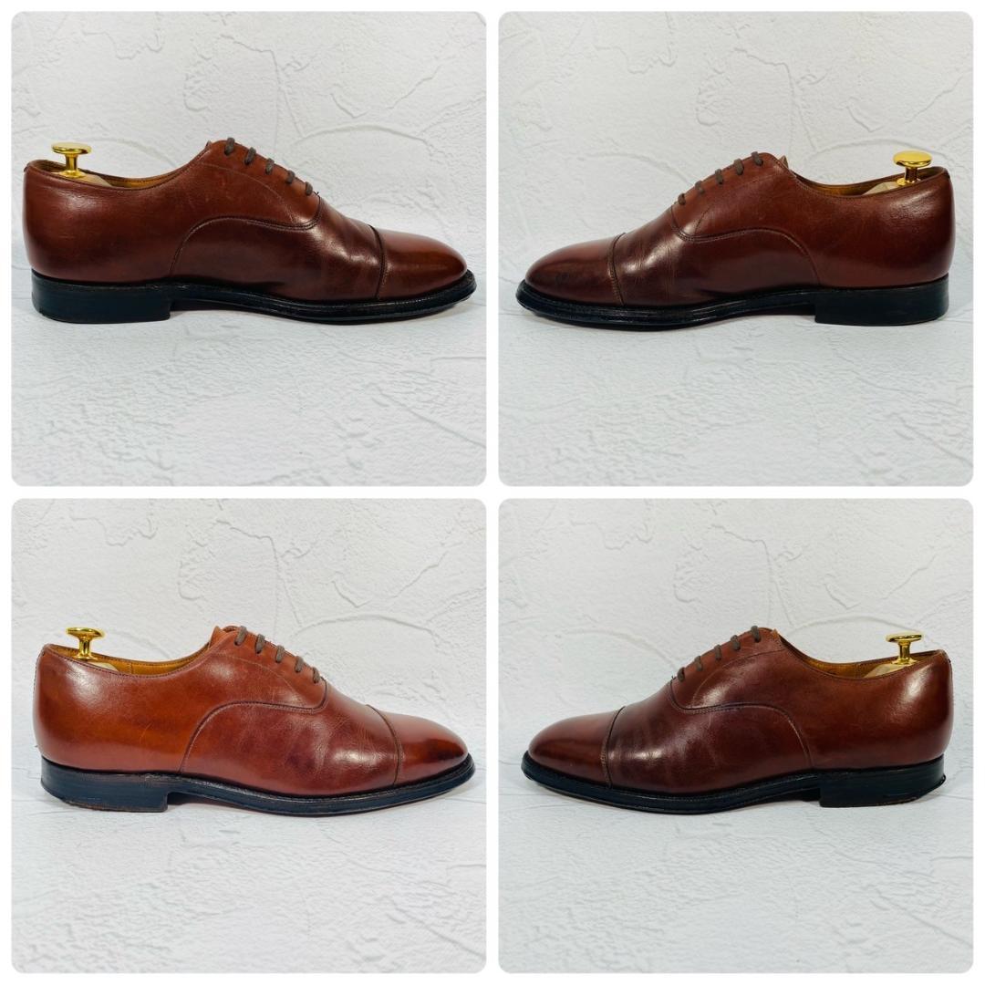 【良品】チャーチ コンサル ストレート 内羽根 60 茶 オックスフォード