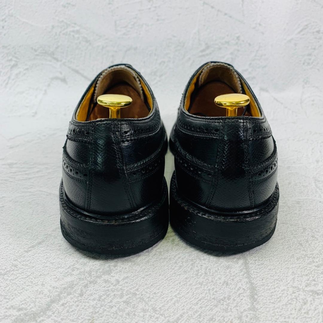 FLORSHEIM フローシャイム Kenmoor ケンムーア ウイング 外羽根 黒 ブラック BLACK US8.5 / 26.5cm【W2807】