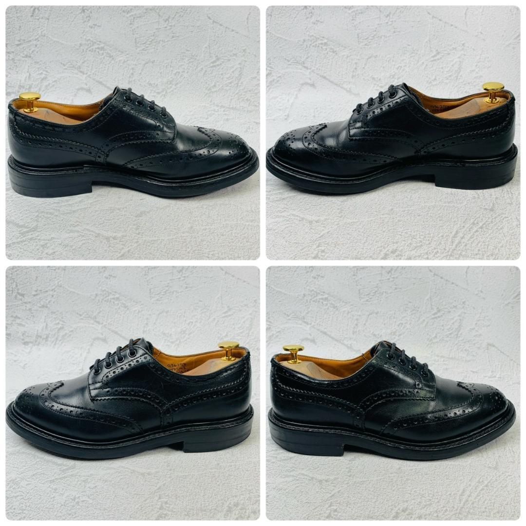 Tricker's トリッカーズ｜KESWICK ケスウィック 7292｜フルブローグ 外羽根 ブラック UK6.5 / 25cm ダイナイトソール 英国製 W2224