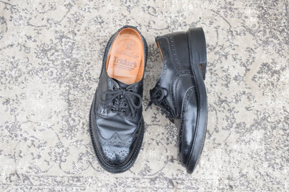 Tricker's トリッカーズ｜KESWICK ケスウィック 7292｜フルブローグ 外羽根 ブラック UK6.5 / 25cm ダイナイトソール 英国製 W2224