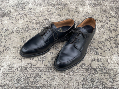Crockett&Jones クロケットアンドジョーンズ｜Vチップ｜外羽根 ブラック UK6F / 24.5cm 317ラスト ヒドゥンチャネル 英国製 美品 W3210