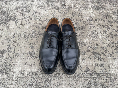 Crockett&Jones クロケットアンドジョーンズ｜Vチップ｜外羽根 ブラック UK6F / 24.5cm 317ラスト ヒドゥンチャネル 英国製 美品 W3210
