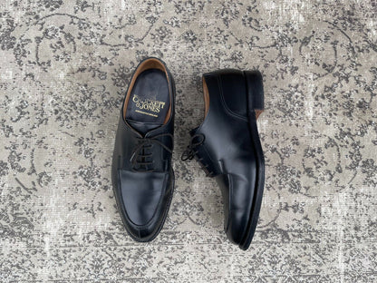 Crockett&Jones クロケットアンドジョーンズ｜Vチップ｜外羽根 ブラック UK6F / 24.5cm 317ラスト ヒドゥンチャネル 英国製 美品 W3210