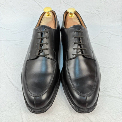 Crockett&Jones クロケットアンドジョーンズ｜Vチップ｜外羽根 ブラック UK6F / 24.5cm 317ラスト ヒドゥンチャネル 英国製 美品 W3210