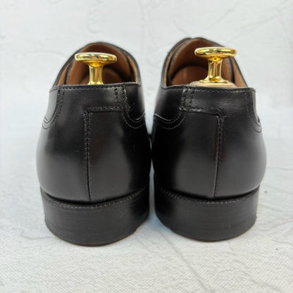 Crockett&Jones クロケットアンドジョーンズ｜Vチップ｜外羽根 ブラック UK6F / 24.5cm 317ラスト ヒドゥンチャネル 英国製 美品 W3210