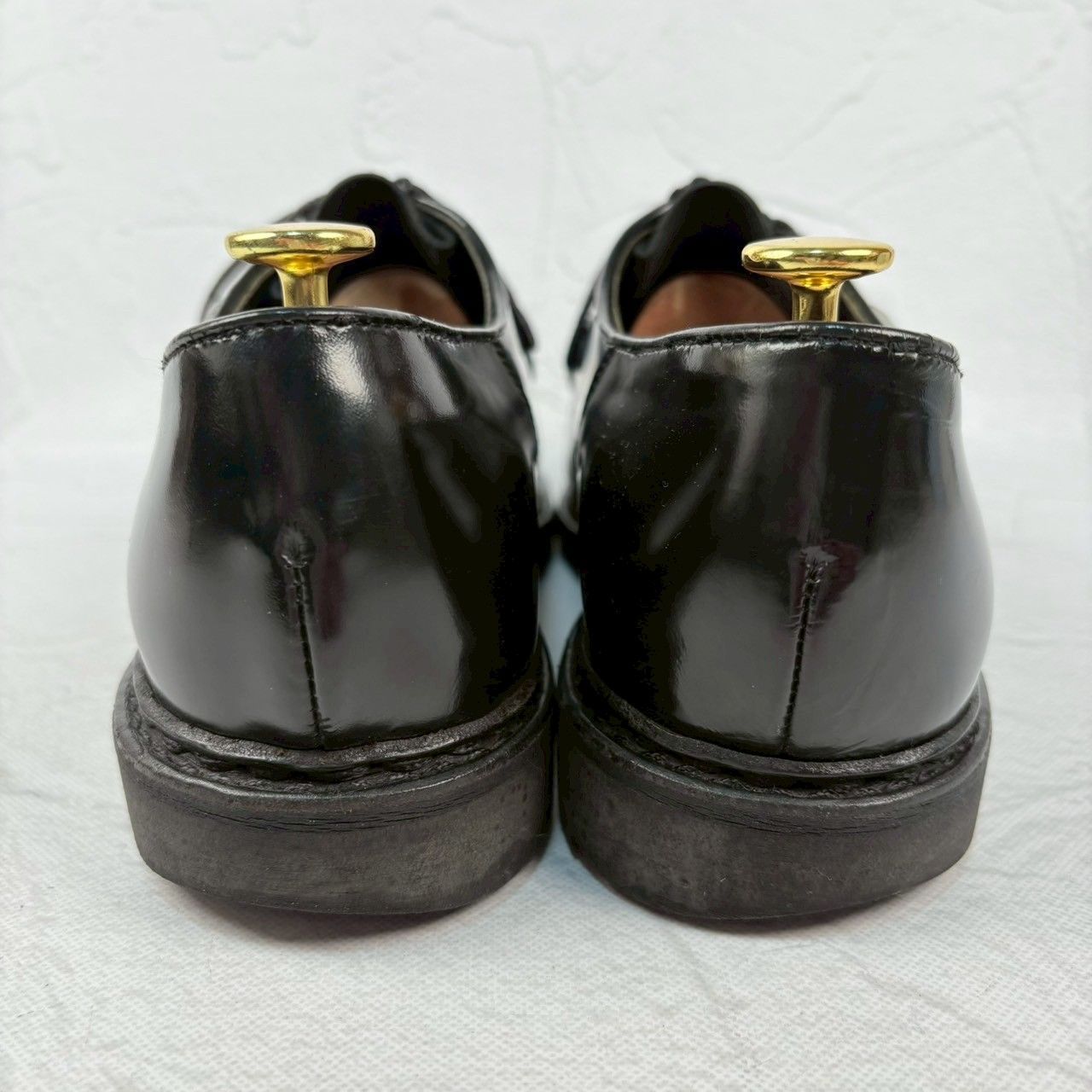 【希少】PARABOOT パラブーツ MICHAEL ミカエル チロリアンシューズ 黒 40 / 24.5相当 [W3265]