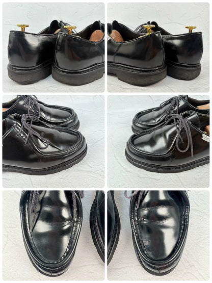 【希少】PARABOOT パラブーツ MICHAEL ミカエル チロリアンシューズ 黒 40 / 24.5相当 [W3265]