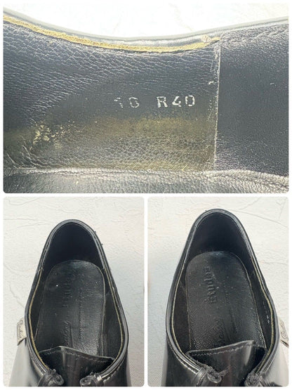 【希少】PARABOOT パラブーツ MICHAEL ミカエル チロリアンシューズ 黒 40 / 24.5相当 [W3265]