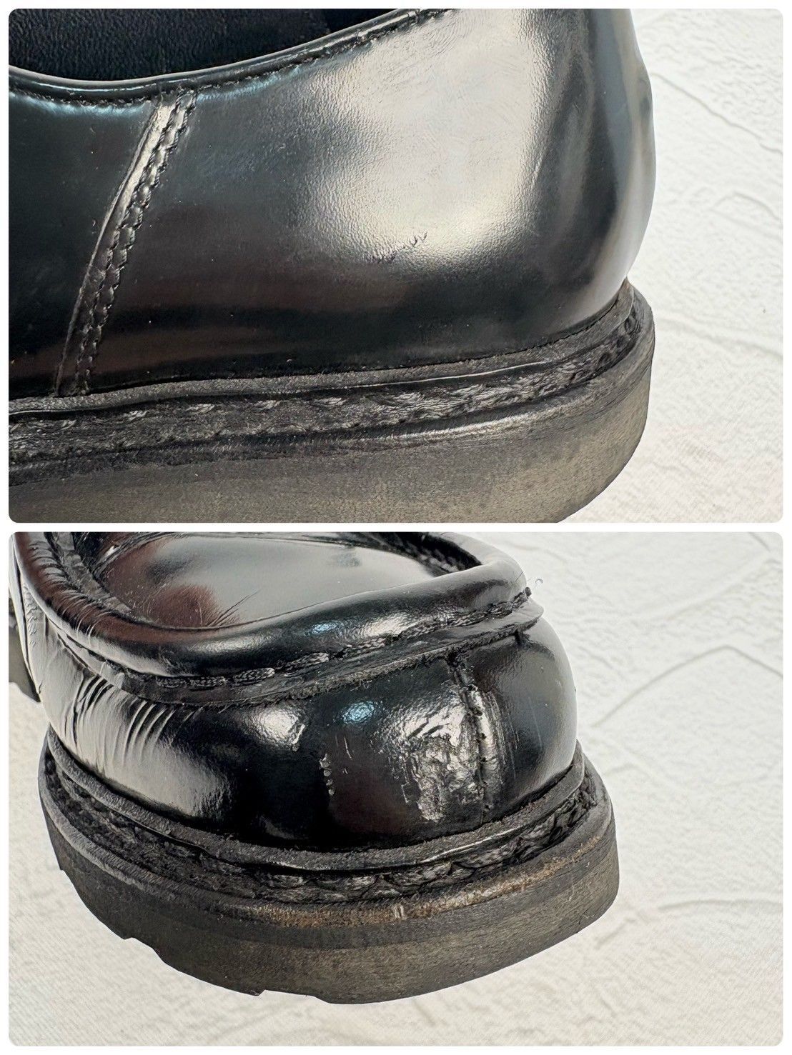 【希少】PARABOOT パラブーツ MICHAEL ミカエル チロリアンシューズ 黒 40 / 24.5相当 [W3265]