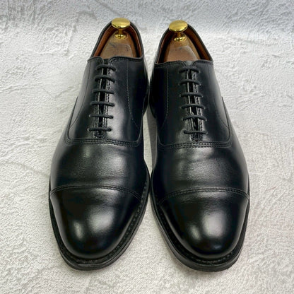 【美品】Allen Edmonds アレンエドモンズ Park Avenue パークアベニュー ストレート 内羽根 黒 ブラック BLACK US7 / 25cm【W3366】