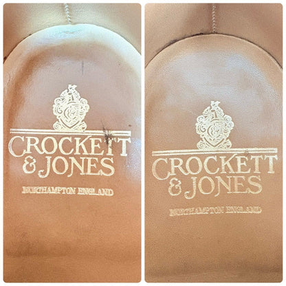 【美品】Crockett&Jones クロケットアンドジョーンズ TETBURY テッドベリー チャッカブーツ 濃茶 7.5E / 26cm [W3267]