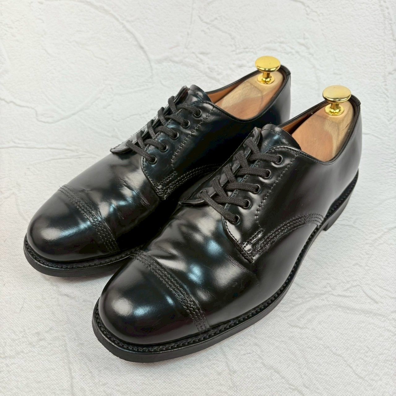 サンダース　SANDERS uk8 最終値下げ SANDERS サンダース UK8 パンチドキャップトゥ 1947B Military