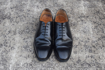 Berwick バーウィック 1560 ホールカット 5アイレット ダイナイトソール 黒 ブラック UK9 / 28.5cm【W3391】