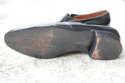 【良品】Crockett&Jones / クロケットアンドジョーンズ 60~70年代 WINSTON3 ウィンストン サイドエラスティック サイドゴア 黒 ブラック UK7.5 / 26.0cm【W3420】