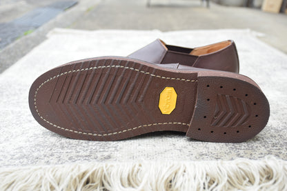 【極美品】Danner ダナー D212111 CARMAN カーマン ローカット サイドゴア 茶 ブラウン US9 / 27.0cm【W3563】