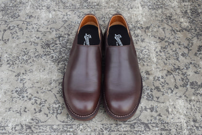 【極美品】Danner ダナー CARMAN カーマン D212111 サイドゴア ショートカット 濃茶 ダークブラウン US8.5 / 26.5cm【W3395】