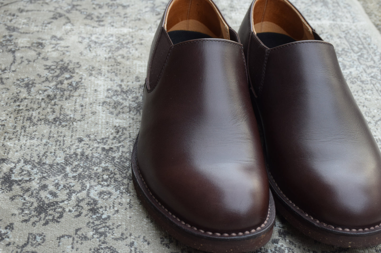 【極美品】Danner ダナー CARMAN カーマン D212111 サイドゴア ショートカット 濃茶 ダークブラウン US8.5 / 26.5cm【W3395】