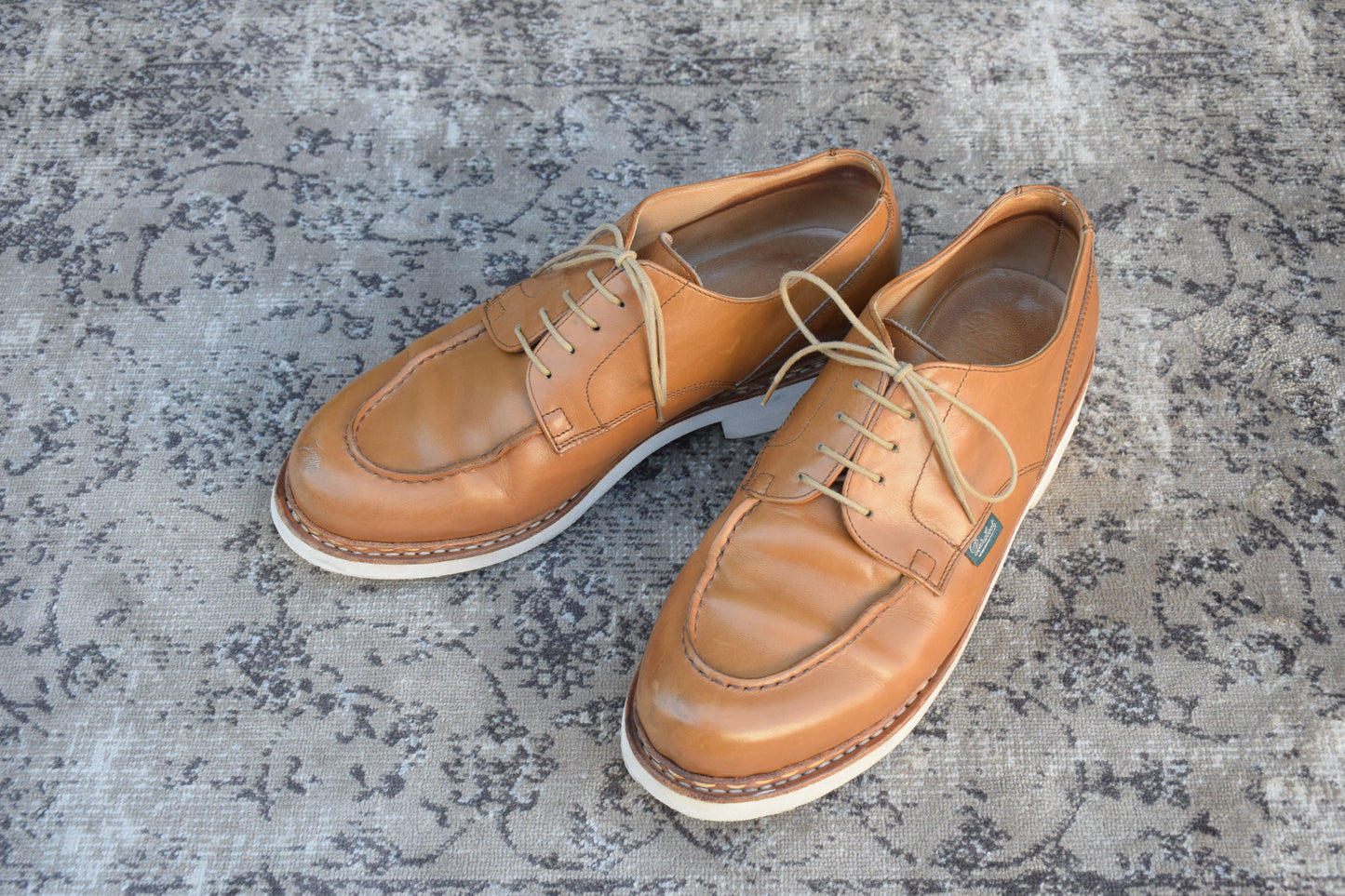 PARABOOT パラブーツ × BEAUTY&YOUTH ビューティーアンドユース CHAMBORD シャンボード Uチップ 外羽根 茶 ライトブラウンUK7.5 / 26cm【W2653】