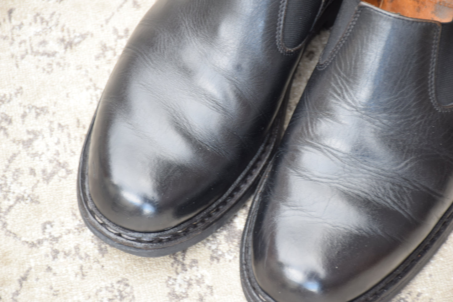 Paraboot / PHOTON / Photon Sidegoa Low-Cut TEX Sole Black UK6 / Size 24.5cm [W3425]