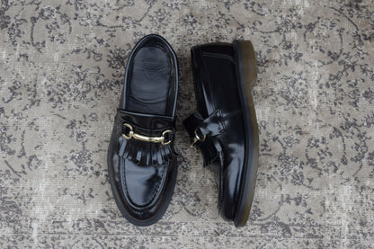Dr.Martens ドクターマーチン ADRIAN SNAFFLE エイドリアン スナッフル ビットローファー 黒 ブラック UK6相当 / 25cm相当【W3398】