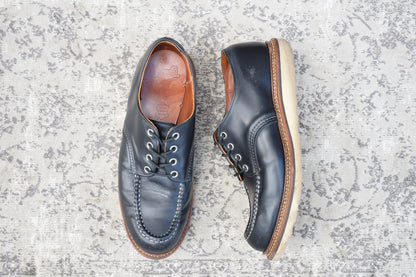 RED WING / Red Wing / 8106 / Classic Work Oxford Moccasins, U-tip, Wingtip, Black, US 8.5 / UK 7.5 / 26.5cm [W3427]