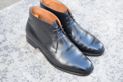 【良品】Crockett&Jones / クロケットアンドジョーンズ / CHILTERN / チルターン ジョージブーツ チャッカ 黒 ブラック UK6.5 / 25cm【W3428】