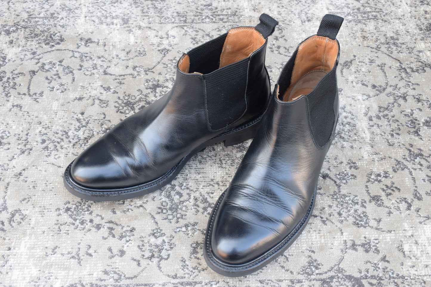 REGAL リーガル 29R サイドゴアブーツ チェルシー 黒 ブラック 24.0cm【W3387】