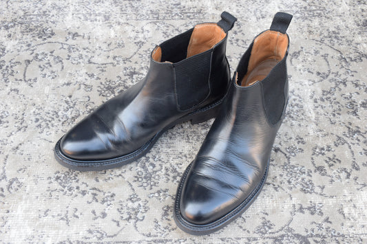 REGAL リーガル 29R サイドゴアブーツ チェルシー 黒 ブラック 24.0cm【W3387】