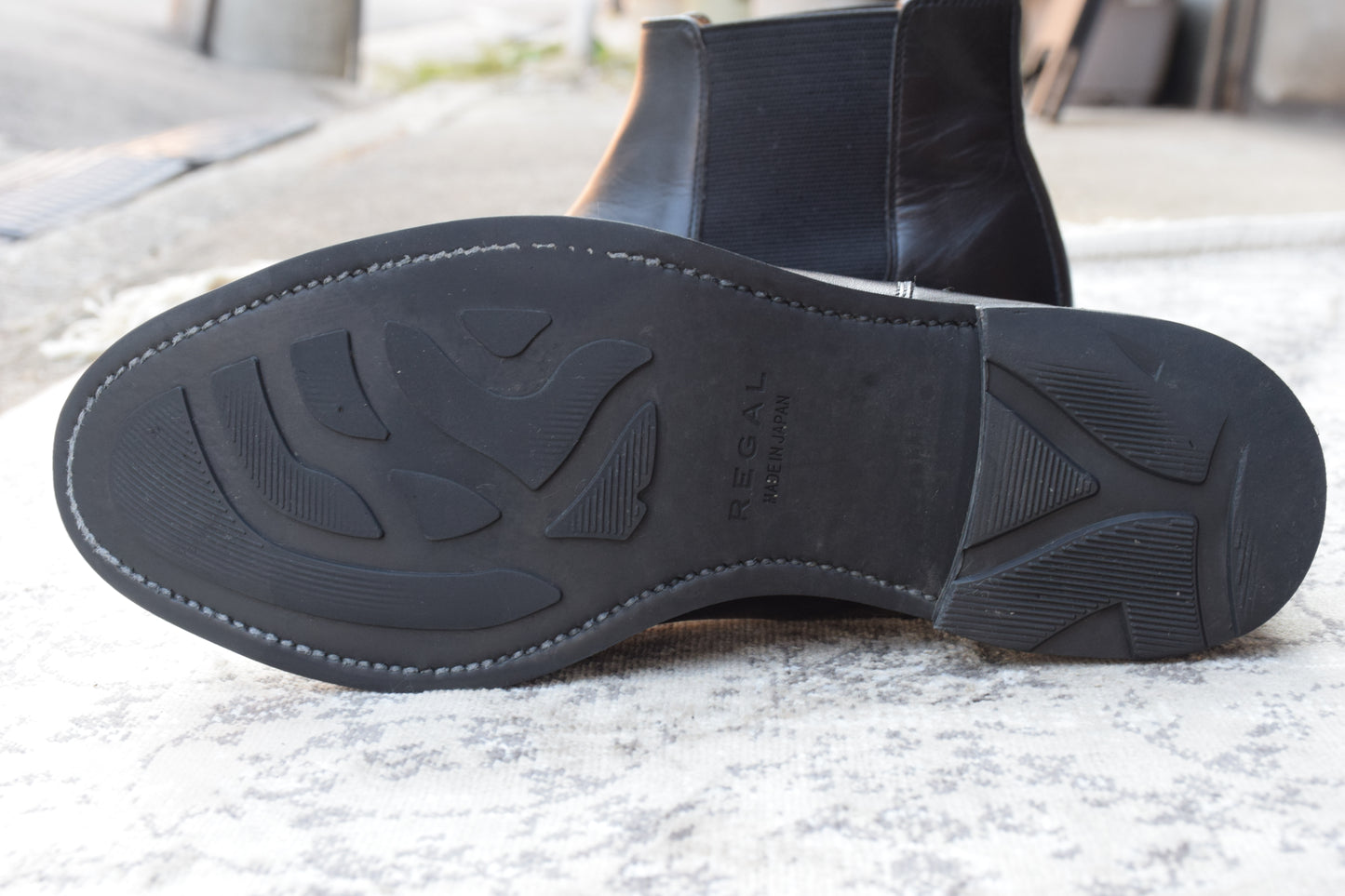 REGAL リーガル 29R サイドゴアブーツ チェルシー 黒 ブラック 24.0cm【W3387】