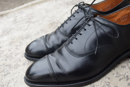 [Excellent Condition] Allen Edmonds Park Avenue Straight-leg Boots, Black, Size US8 C / 26cm [W3434]