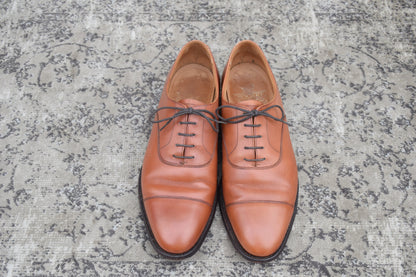 [Good Condition] Crockett &amp; Jones CONNAUGHT Straight-leg Boots, Brown, UK 8.5 / 27cm [W3435]