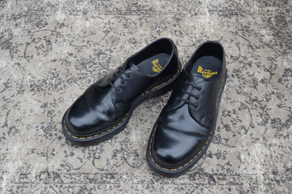 Dr. Martens 21084 Platform 3-Eye Plain Wingtip Black UK7 / Size 26.0cm [W3439]